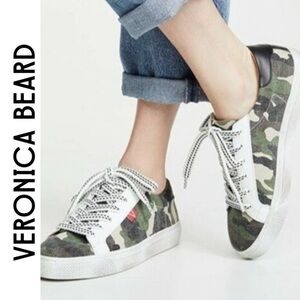 Veronica Beard Sami Camo Sneakers